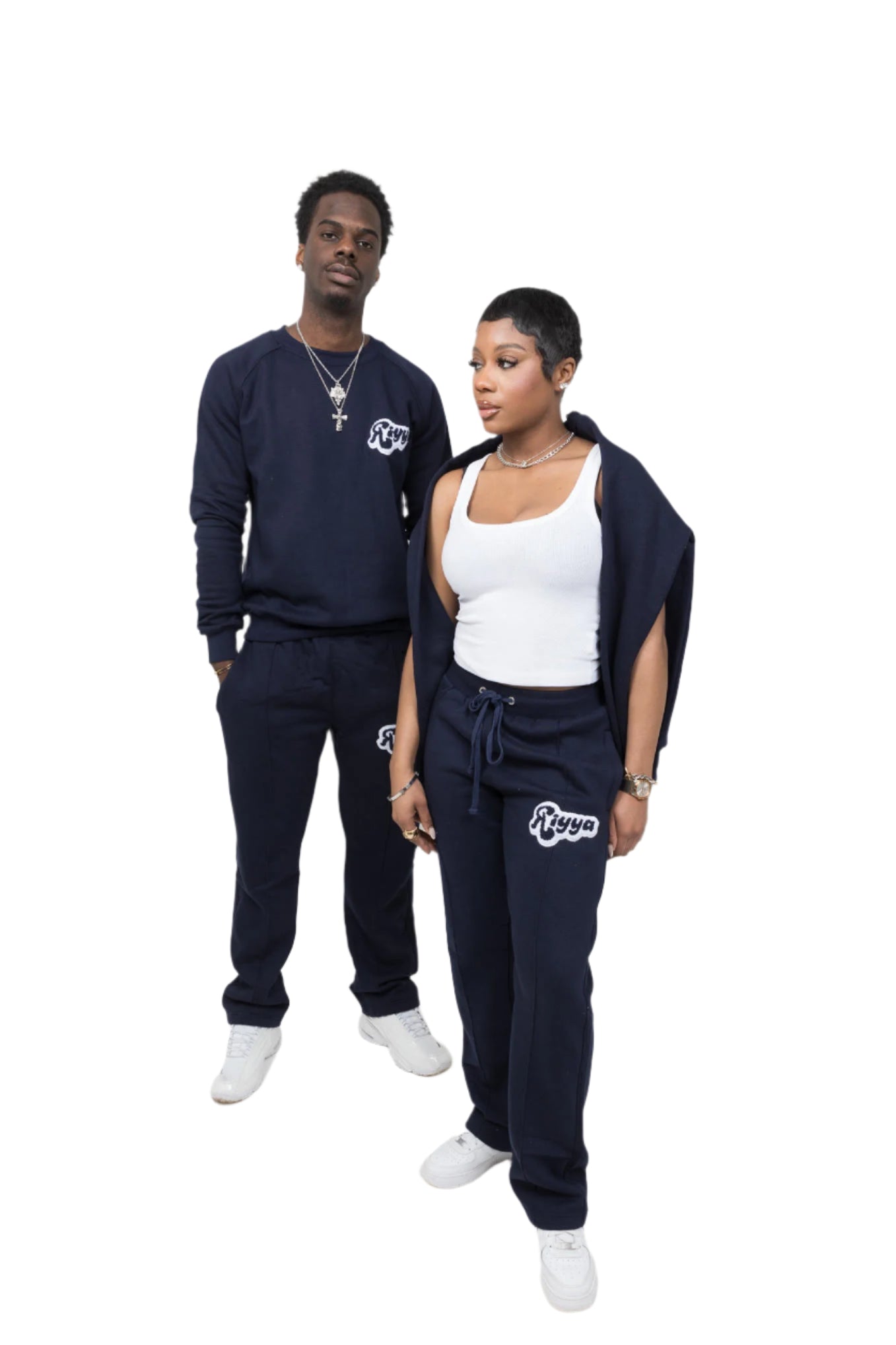 NEAT NAVY FLARED BOTTOMS