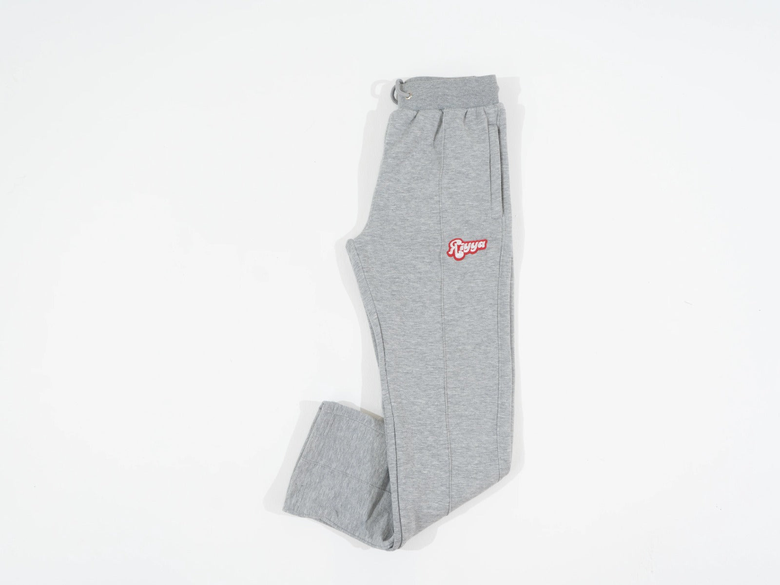 GREY & RED RIYYA FLARED BOTTOMS